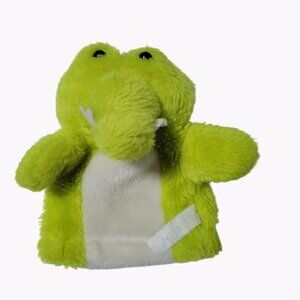 Alligator Hand Puppet 6 in Plush Puppet Crocodile Stuffed Animal Educational Toy